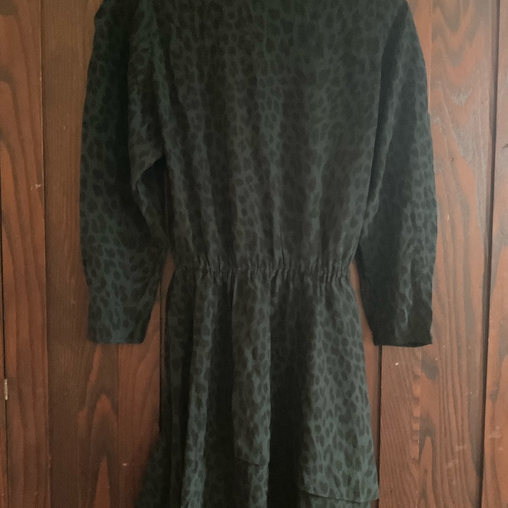 Zadig & Voltaire Rogers Leopard Print Mini Dress - Picture 6 of 6
